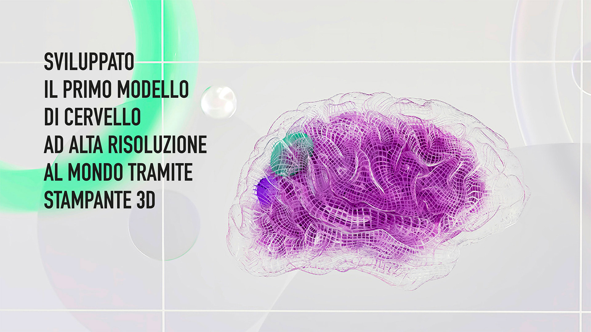 Sviluppato il primo modello di cervello ad alta risoluzione al mondo tramite stampante 3D