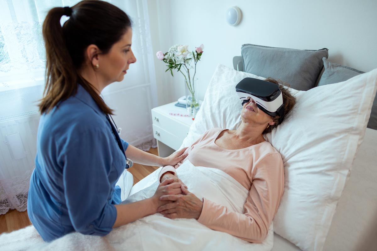 Realtà virtuale immersiva: un’utile strategia non farmacologica