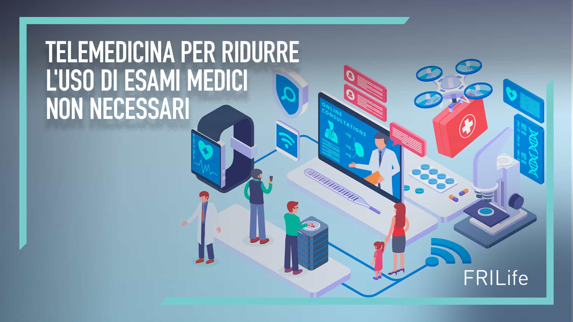 Telemedicina per ridurre l'uso di esami medici non necessari